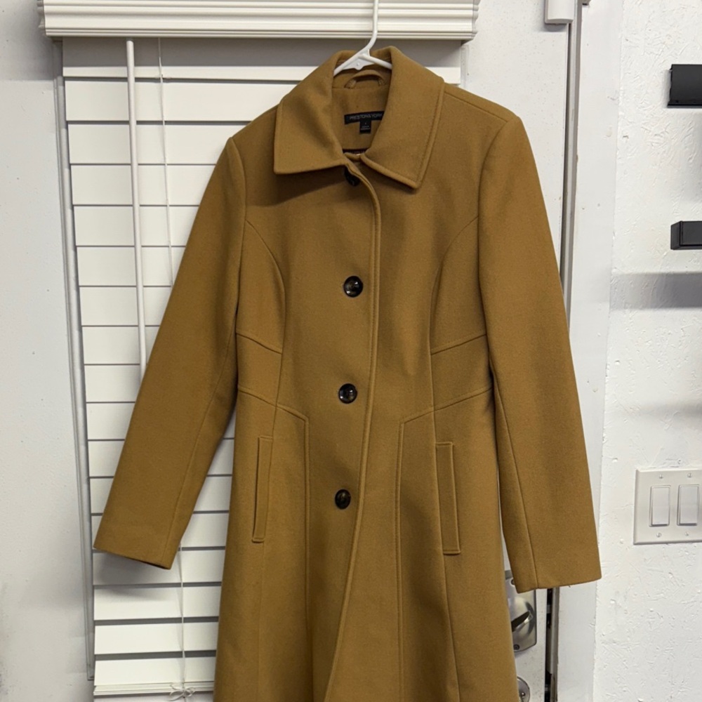 Women's Tan Coat size 8